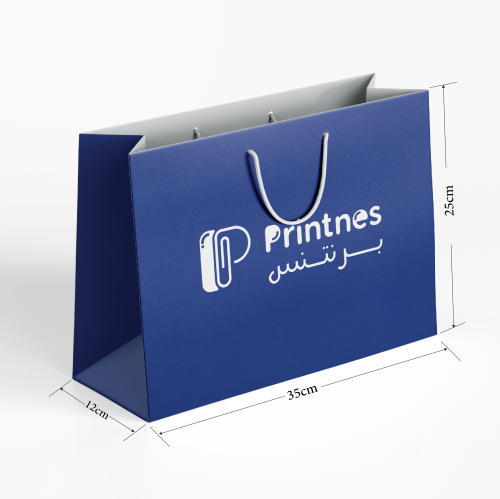 كيس كرتوني فاخر مقاس 35x25x12
