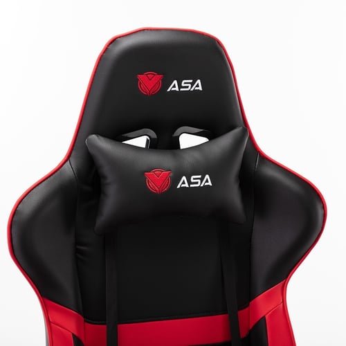 كرسي قيمنق ASA 550 -احمر/اسود