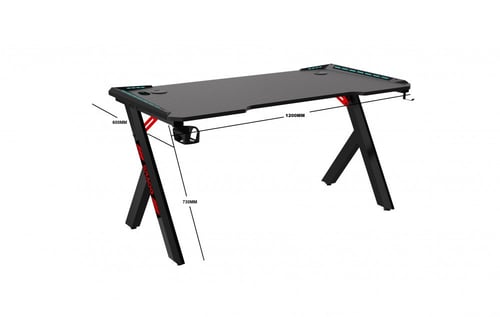 طاولة العاب 120سم اضاءة متغيرة الالوان من هاي اند...