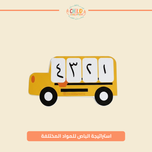 استراتيجة الباص للمواد المختلفة