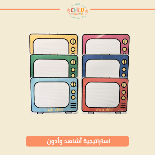 استراتيجية أشاهد وأدون