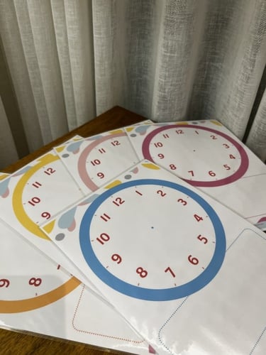 تعليم الوقت( الساعة بالأرقام الإنجليزية)