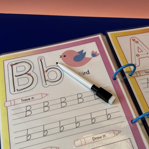 ملزمة الحروف الإنجليزية كاملة