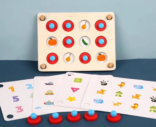 لعبة الذاكرة تطابق الصورتين