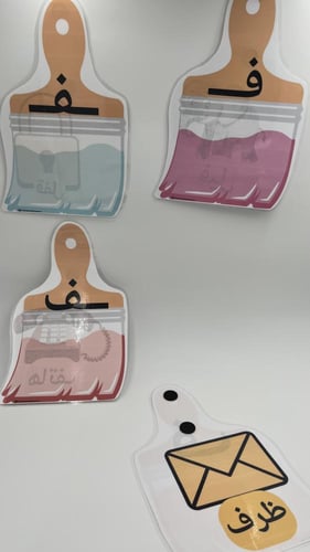 صندوق الحروف بالمواضع والكلمات (ف.ق.ك.ل.م.ن.ه.و.ي)