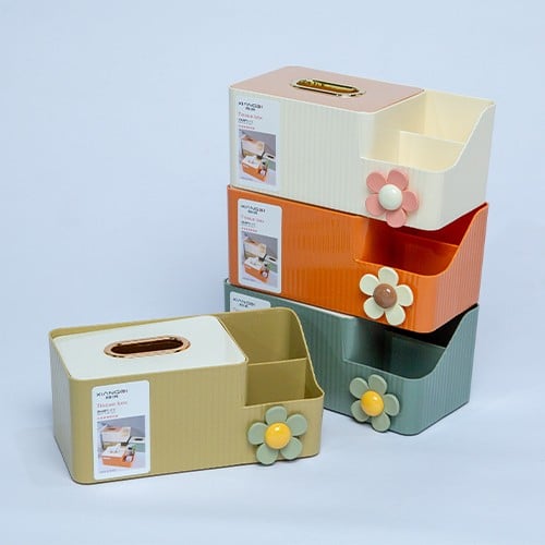 حامل مناديل بلاستيكي