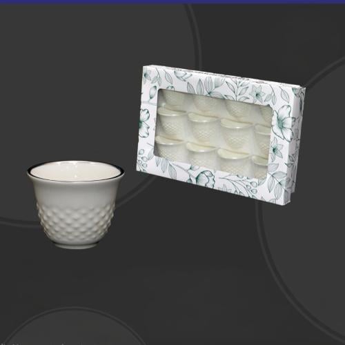 طقم فناجيل قهوة 12حبه