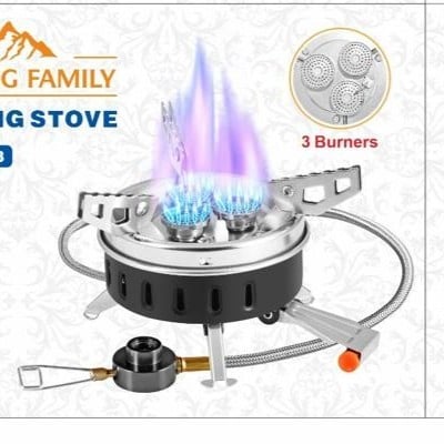 موقد غاز (اللون الأسود)