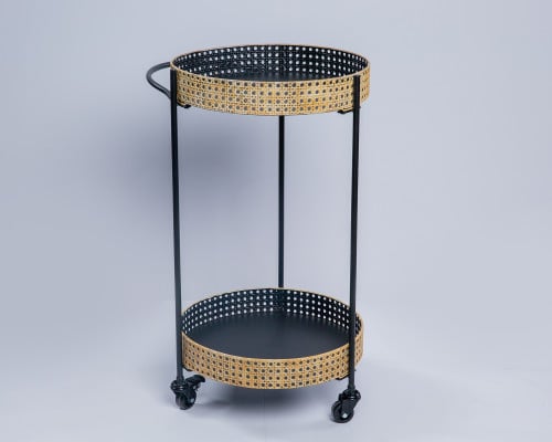 عربة تقديم دائريه بعدة مقاسات