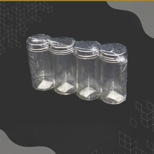 طقم ملاحة زجاج 4حبات