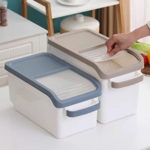 حافظة الحبوب بعجلات خلفيه