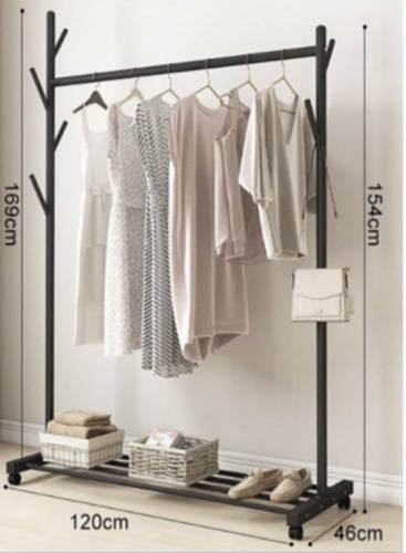 رف تنظيمي بعجلات و عدة مقاسات