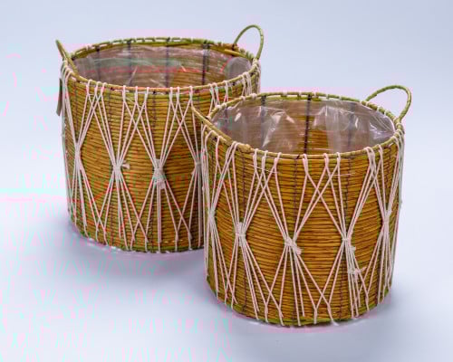 طقم سلال خوص (حبتين)