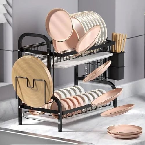 رف صحون بعدة مقاسات