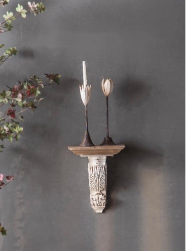 رف جداري معتق (30*20*38سم)