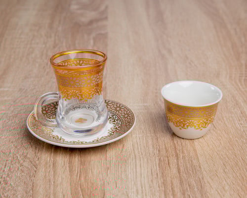 طقم فناجيل و بيالات