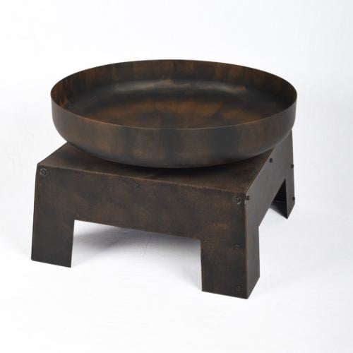 موقد حطب دائري