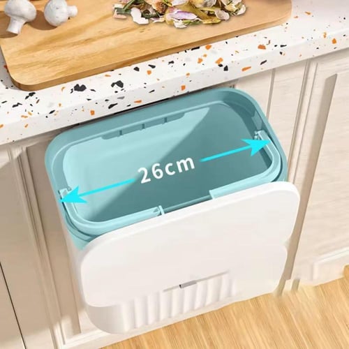 سلة مهملات للأدرج (اللون الرصاصي )