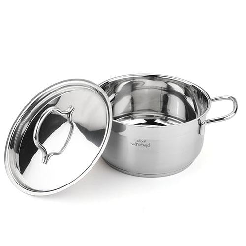 قدر ستيل الموقد حبه واحده