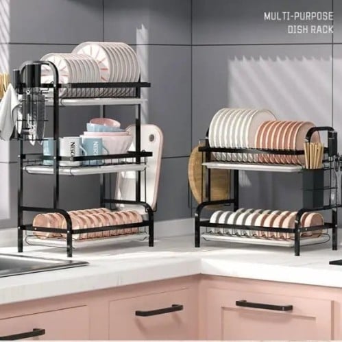 رف صحون بعدة مقاسات