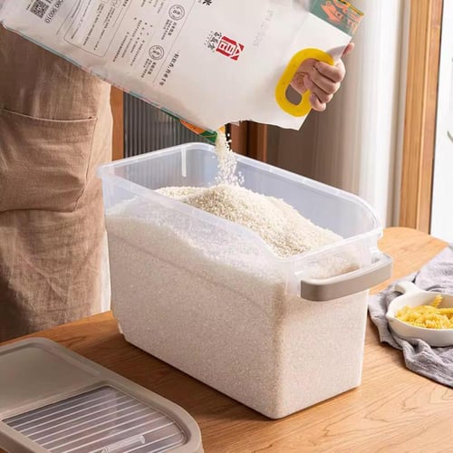 حافظة الحبوب بعجلات خلفيه