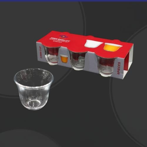 طقم فناجيل قهوة زجاج