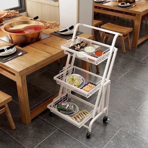 رفوف 3 ادوار متعدده الإستخدامات بعدة خيارات