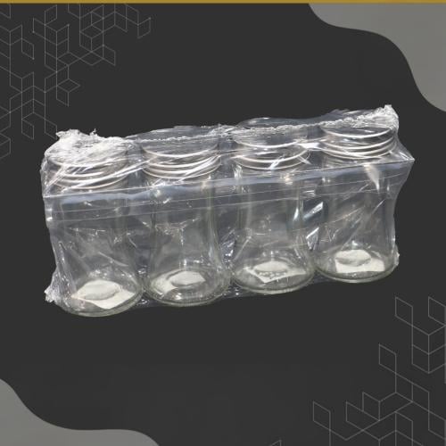 طقم ملاحات زجاج 4حبات