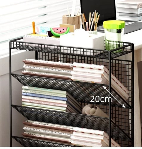 رفوف ترتيب بعدة الوان (6 رفوف)