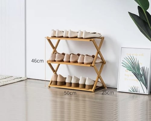 منظم أحذيه قابل للطي بعدة مقاسات