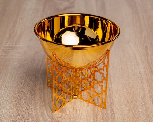 تمرية بقاعدة ذهبية بعدة مقاسات