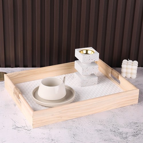 طقم طوفريات تقديم خشبيه