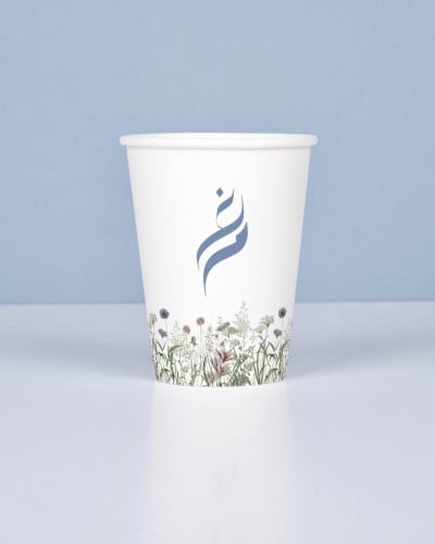 بكج 50 فنجال قهوة ( 4 OZ ) - الثيم حسب الطلب