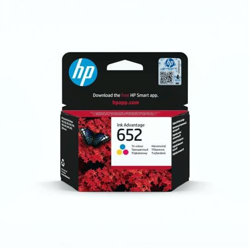 حبر طابعة اتش بي 652 ملون / HP 652 Tri-color
