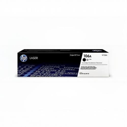 حبر طابعة اتش بي 106A أسود / HP 106A Black Toner