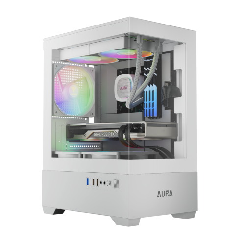 CASE GAMDIAS AURA GC9M ARGB White
