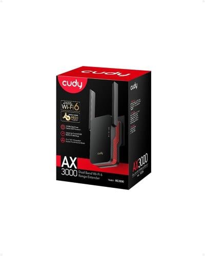 CUDY AX3000 WIFI6 WHOLE HOME MESH RE3000 REPEATER