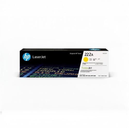 حبر طابعة اتش بي 222A أصفر / HP 222A Yellow Toner