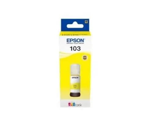 EPSON C13T00S44A EcoTank 103 أصفر - عبوة حبر أصلية