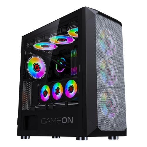 CASE GAMEON EMPEROR 6 Fans Black