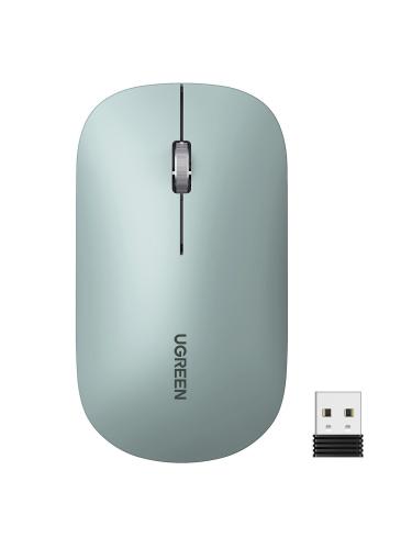 UGREEN PORTABLE WIRELESS MOUSE GREEN 90674