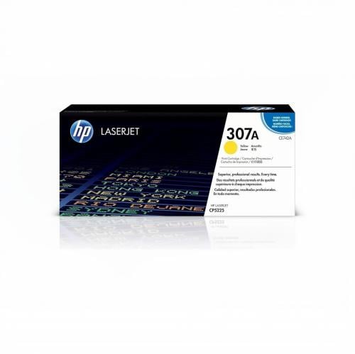 حبر طابعة اتش بي 307A اصفر / HP 307A Yellow Toner