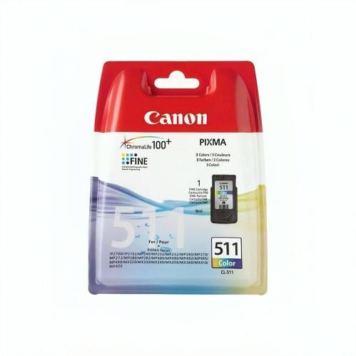 حبر طابعة كانون CL-511 ملون / Canon CL-511 Color I...