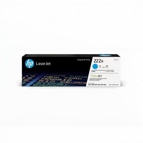 حبر طابعة اتش بي 222A أزرق / HP 222A Cyan Toner
