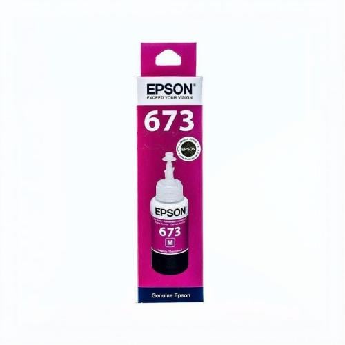 EPSON C13T67334A L800 T6733 أحمر - عبوة حبر أصلية