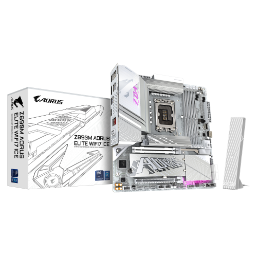 لوحة أم جيجابايت أوروس Z890M A إيليت واي فاي 7 آيس...