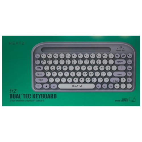 KEYBOARD HEATZ ZK21 DUAL WIRELESS