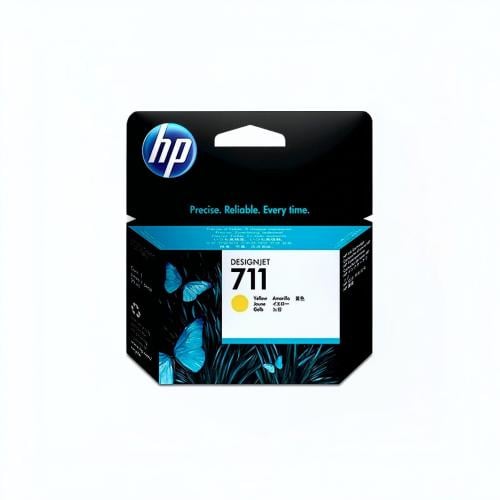 حبر طابعة اتش بي 711 أصفر / HP 711 Yellow
