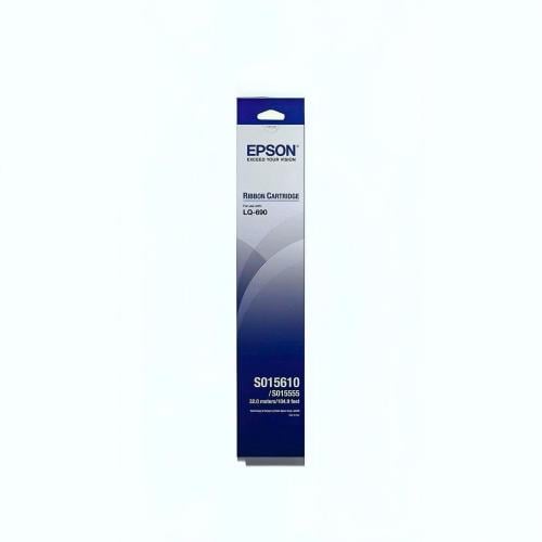 حبر شريط طابعة إبسون LQ 690 أسود / EPSON C13S01561...