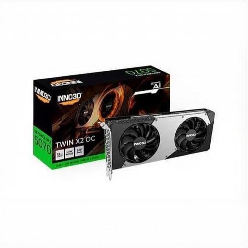 كرت شاشة إنو 3 دي RTX 5070 توين إكس 2 أو سي بسعة 1...